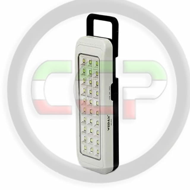 چراغ اضطراری 30 لامپ مدل 823 ویداسی (Weidasi)