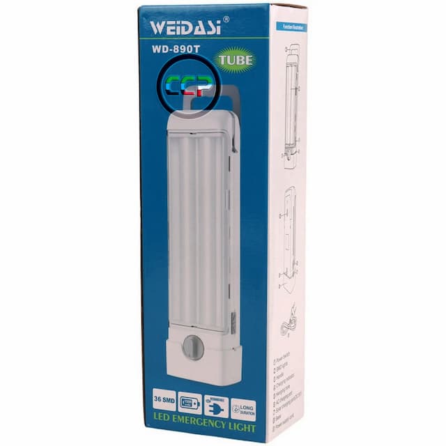 چراغ اضطراری    مدل 890T کوچک ولومی  ویداسی (Weidasi)